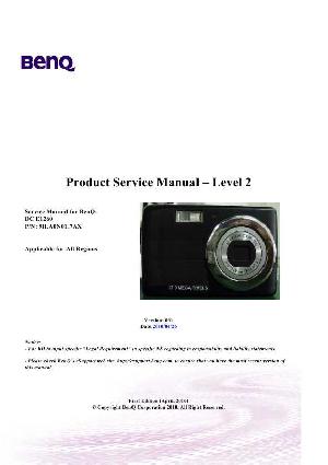 Service manual Benq DC-E1260 ― Manual-Shop.ru