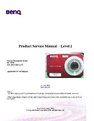 Сервисная инструкция Benq DC-T850 ― Manual-Shop.ru