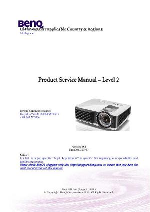 Service manual Benq MX813ST, MX813ST+ ― Manual-Shop.ru