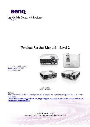 Service manual Benq MX815PST ― Manual-Shop.ru