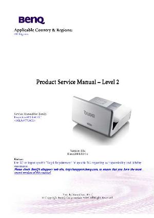 Service manual Benq MX850UST ― Manual-Shop.ru