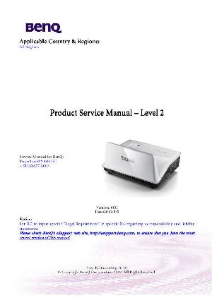 Service manual Benq MX880UST ― Manual-Shop.ru