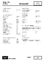 Service manual Brandt ETE-761E