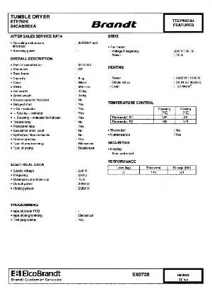 Service manual Brandt ETE-762K ― Manual-Shop.ru