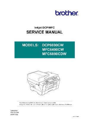 Service manual Brother DCP-6690CW ― Manual-Shop.ru