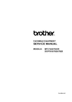 Service manual Brother DCP-7010, DCP-7020, DCP-7025 ― Manual-Shop.ru