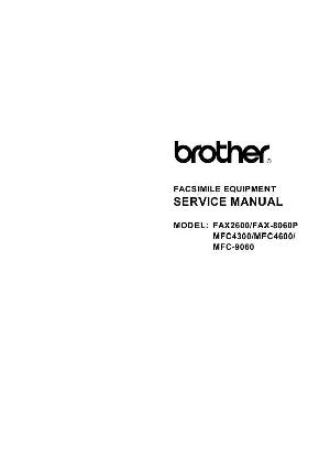 Service manual Brother Fax 2600, 8060p, MFC-4300, 4600, 9060 ― Manual-Shop.ru