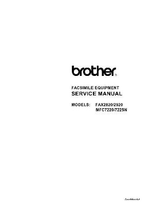 Service manual Brother FAX-2820, FAX-2920 ― Manual-Shop.ru
