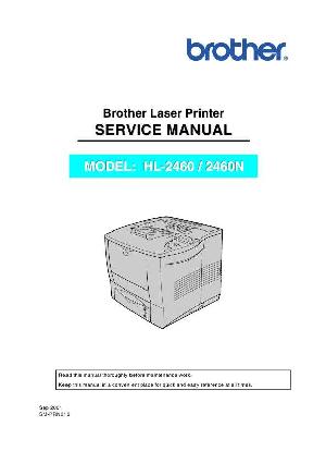 Service manual Brother HL-2460(n) ― Manual-Shop.ru
