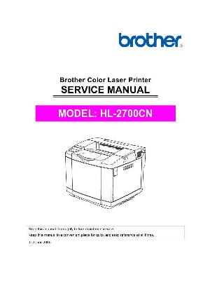 Service manual Brother HL-2700CN ― Manual-Shop.ru
