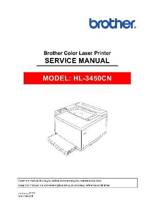 Service manual Brother HL-3450cn ― Manual-Shop.ru