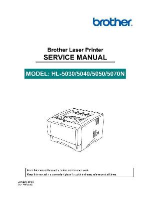 Service manual Brother HL-5030, 5040, 5050, 5070n ― Manual-Shop.ru