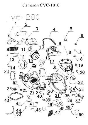 Сервисная инструкция Cameron CVC-1010 ― Manual-Shop.ru