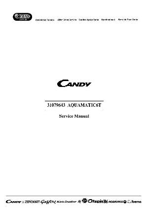 Service manual Candy AQUAMATIC 6T ― Manual-Shop.ru