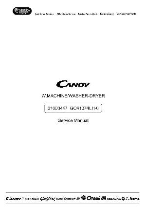 Сервисная инструкция Candy GO-41074LH ― Manual-Shop.ru