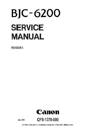 Сервисная инструкция Canon BJC-6200 ― Manual-Shop.ru