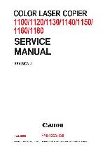 Service manual Canon CLC-1100, CLC-1120, CLC-1130, CLC-1140, CLC-1150, CLC-1160, CLC-1180 (CLC-11x0 серии)