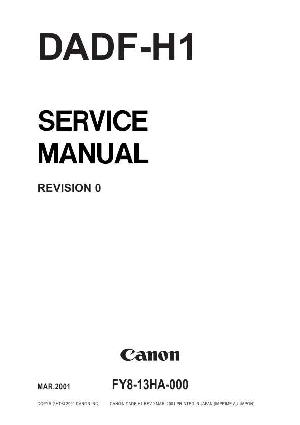Service manual Canon DADF-H1 ― Manual-Shop.ru