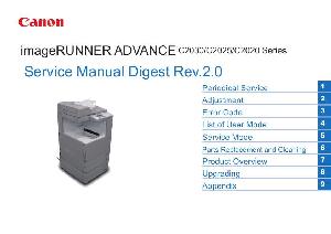 Service manual Canon imageRUNNER ADVANCE C2020, C2025, C2030 ― Manual-Shop.ru
