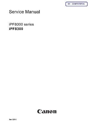 Service manual Canon iPF8300 (Service Manual) ― Manual-Shop.ru