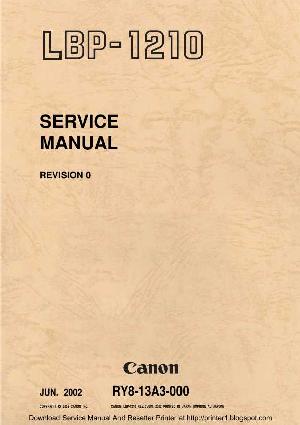 Service manual Canon LBP-1210 ― Manual-Shop.ru