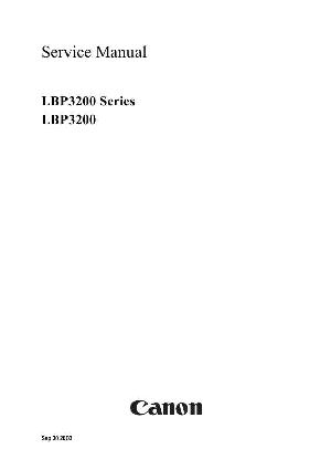 Service manual Canon LBP-3200 ― Manual-Shop.ru