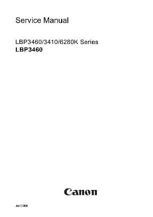 Service manual Canon LBP-3410, LBP-3460, LBP-6280K ― Manual-Shop.ru