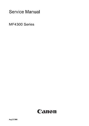 Service manual Canon MF-4300 ― Manual-Shop.ru