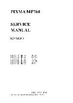 Service manual Canon MP-760