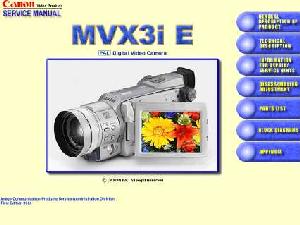 Сервисная инструкция CANON MVX-3I ― Manual-Shop.ru
