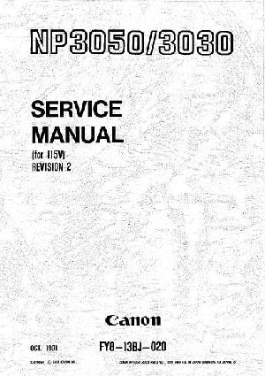 Сервисная инструкция Canon NP-3030, 3050 ― Manual-Shop.ru