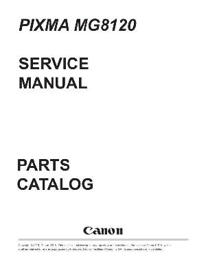 Service manual Canon Pixma MG8120 ― Manual-Shop.ru