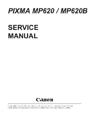 Service manual Canon Pixma MP620 ― Manual-Shop.ru