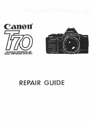 Service manual Canon T70 (sm, pc) ― Manual-Shop.ru