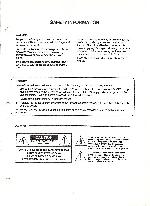 Service manual Carver AV-634