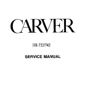 Service manual Carver HR-732, HR-742 ― Manual-Shop.ru