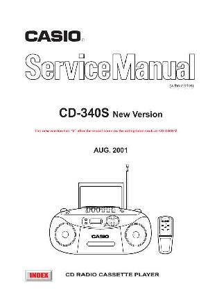 Service manual Casio CD-340S ― Manual-Shop.ru