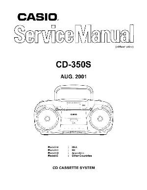 Service manual Casio CD-350S ― Manual-Shop.ru