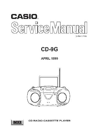 Service manual Casio CD-9G ― Manual-Shop.ru