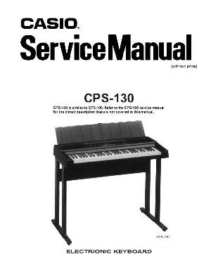 Service manual Casio CPS-130  ― Manual-Shop.ru