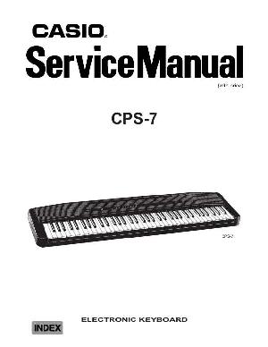 Service manual Casio CPS-7  ― Manual-Shop.ru