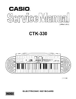 Сервисная инструкция Casio CTK-330 ― Manual-Shop.ru