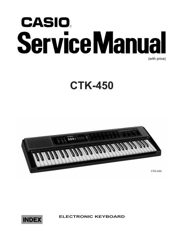Casio CTK 450 Manual Shop.ru