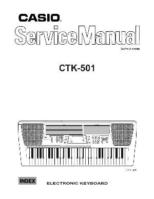 Service manual Casio CTK-501 ― Manual-Shop.ru