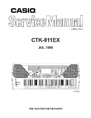 Service manual Casio CTK-811EX  ― Manual-Shop.ru