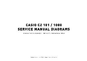 Service manual Casio CZ-101, CZ-1000  ― Manual-Shop.ru