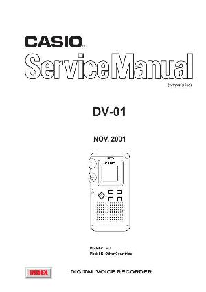 Service manual Casio DV-01 ― Manual-Shop.ru