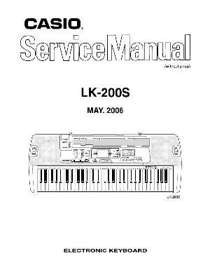 Service manual Casio LK-200S ― Manual-Shop.ru