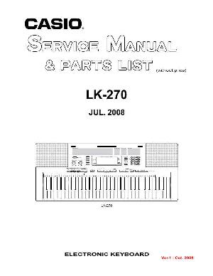 Service manual Casio LK-270 ― Manual-Shop.ru