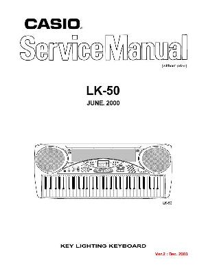 Service manual Casio LK-50 ― Manual-Shop.ru